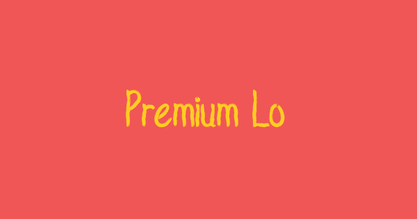 Premium Love font thumb